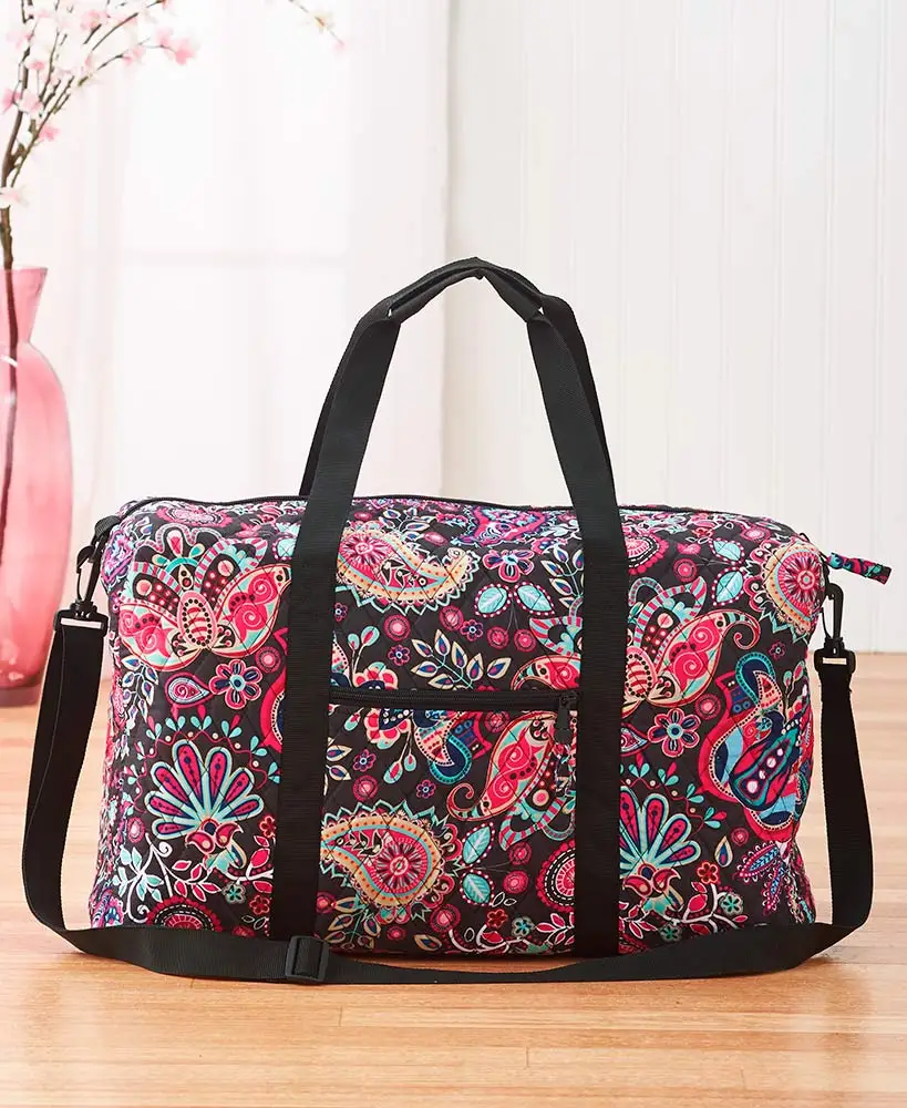 Kids Girls Quilted Duffle Tote Bag - Buy Duffle Tote Bag,Kids Quilted ...