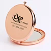 Personalized compact mirrors engraving pocket mirror Hand Pocket Folded-Side Cosmetic Make Up Mirror