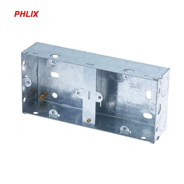 Galvanised Steel Knockout Boxes Metal Junction Box Stainless Steel