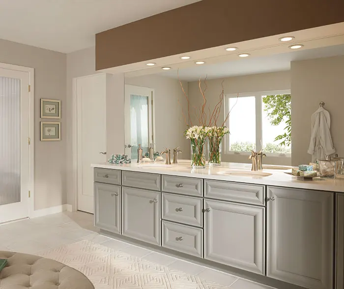Customized vanity for villa, New design bathroom mirror cabinet