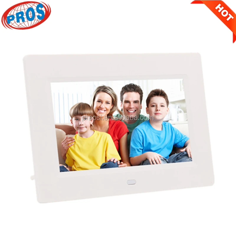 7 Inch Metal Digital Picture Frame With Ce Rohs Fcc Buy Video Blue