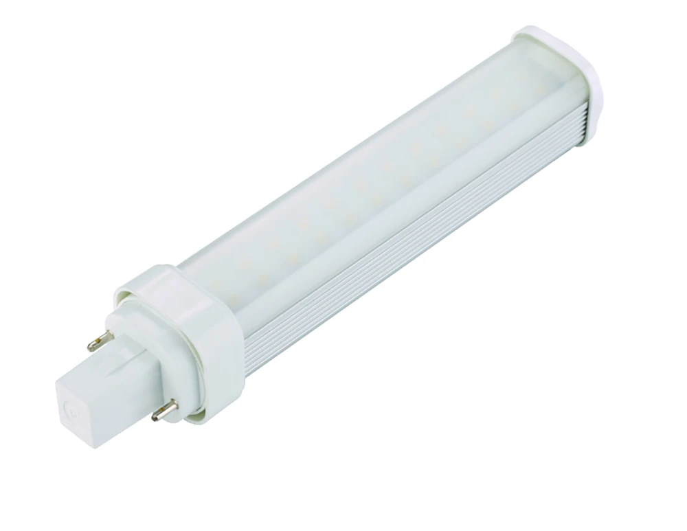 
Horizontal 11W G24d G24q GX23-2 G23-2 E26 E27 LED Bulb 85-300V CE Rohs PL-C 26w 2U CFL Equivalent Energy Saving LED PLC Light 