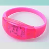 China manufacturer wholesale shock or sound activated led bracelet