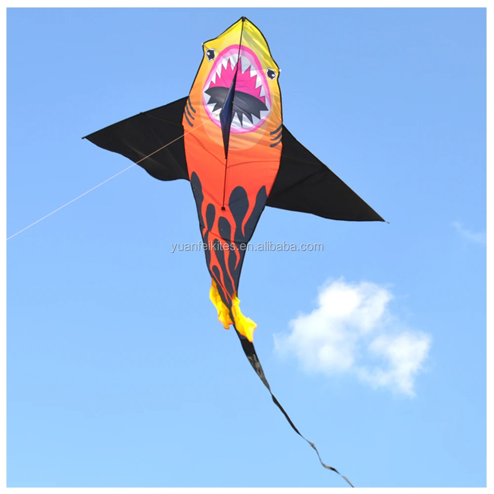 Blue And Black Shark Kite,Big Animal Kite Buy Shark Kite,Animal Kites