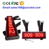 Mini 848 message scrolling LED display programmable nylon strap car logo led display