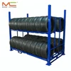 Heavy duty tyre storage rack stacking tire storage rack