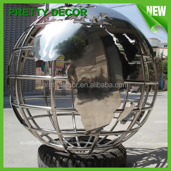 Garden 36" Large Metal Hollow Sphere Buy Garden Ornament Metal