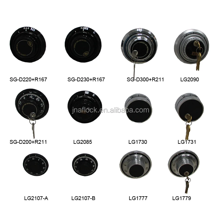 Sargent Sg 6730 3 Wheel Combination Safe Lock For Safe Box And Vault