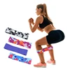 2019 New Design 20 Colors Premium Quality Customized 3 Resistance Levels Pink Camouflage Exercise Bands Elastic Hip Circle Bands