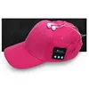 Factory Supply summer outdoor Plain Music Wireless Smart Headphone Baseball Cotton call stereo Cap