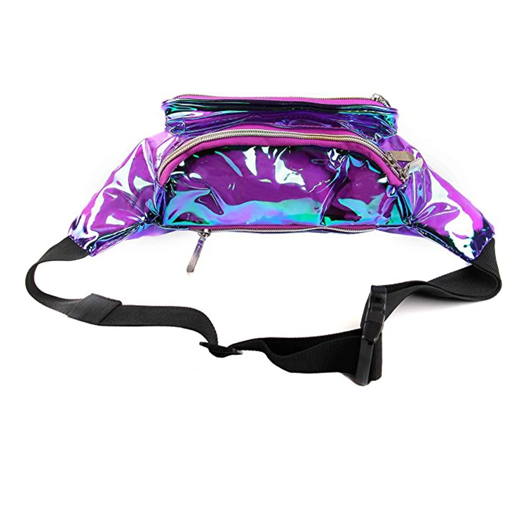 Waterproof Fanny Pack Ladies Waist Bag Clear Colorful Pvc Fanny Pack ...