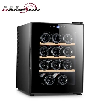 Bcw 33c Flat Mirror Glass Door 12 Bottles Compact Mini Wine Cooler Display View Custom 15 Inch Under Cabinet Small Wine Cooler Homesun Product