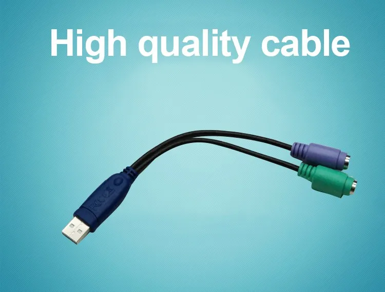 Wholesale Usb To Ps/2 Ps2 Adapter Keyboard Mouse Adapter Converter