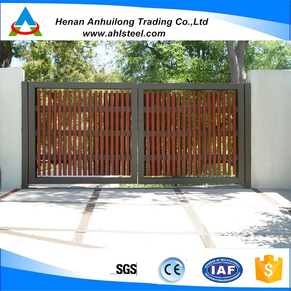 Modern steel gates and fences price corten steel doors