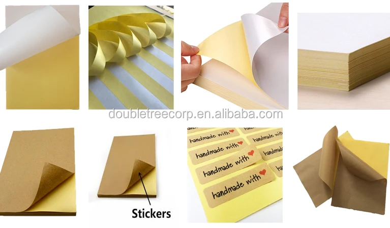 Factory price Printing Adhesive Sticker Paper Matt White PP Synthetic Inkjet Sticker