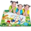 Educational kid toys magic washable water drawing mat