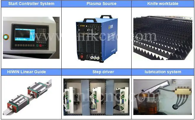 Heavy duty plasma cutting machine, metal cutting machine, plasma cutter with LINK-1560