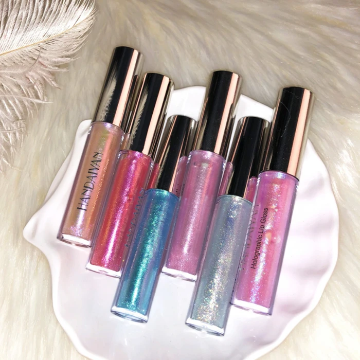 Factory Wholesale Mermaid Lip Gloss 6 Colors Nude Liquid Lipstick With