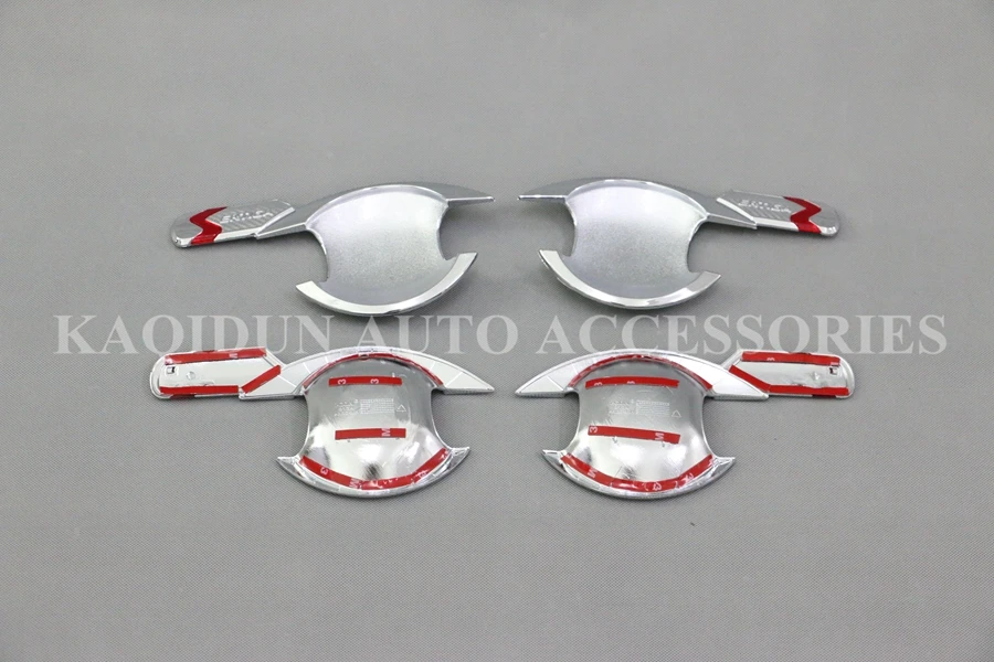 High Quality Auto Exterior Accessories Abs 3d Plastic Chrome Door