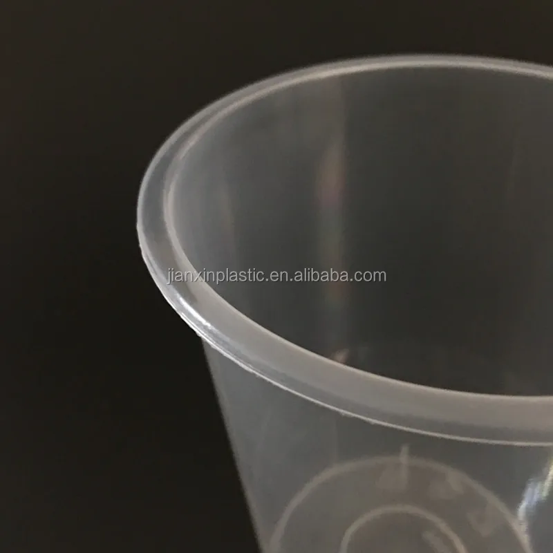 Free Samples Top High Quality Hard Injection Plastic Cup Diameter 95mm