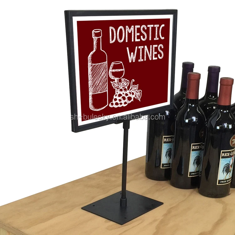 Wholesale Table Top Stands For Signs Double Sided Sign Holder Buy
