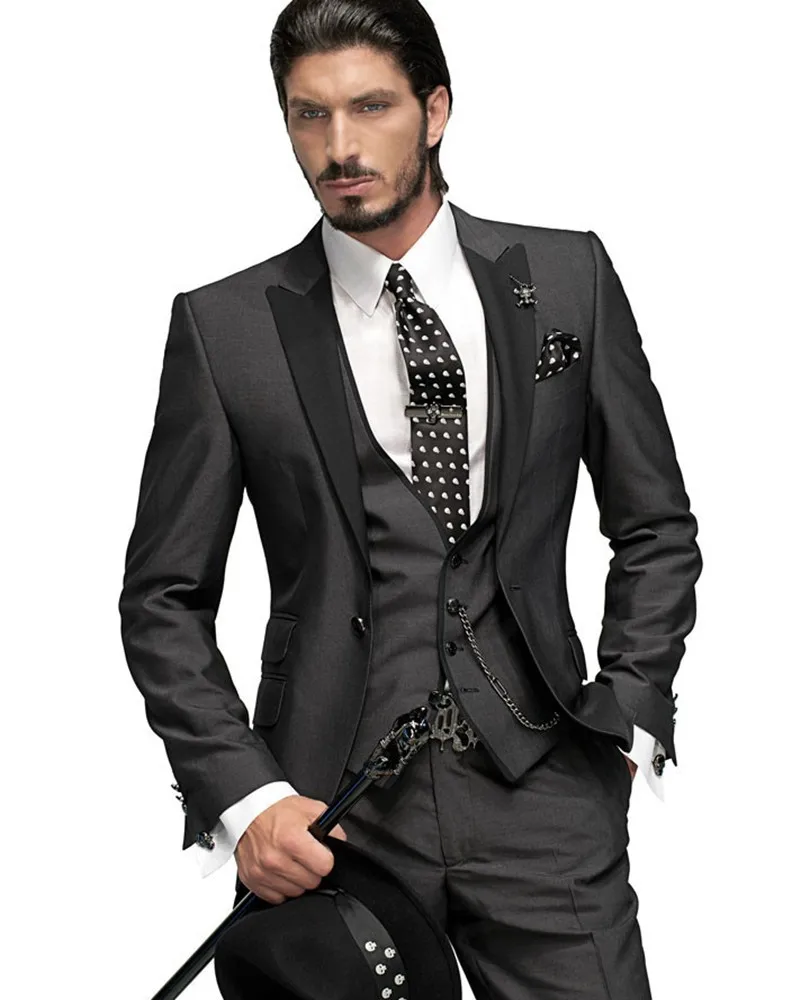 Buy 2015 New Gentleman Style Tuxedos Party Formal Slim Fit Men
