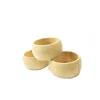 2.2 "Natural Wood Rings Circles Unfinished Wood for DIY Pendant Connectors Jewelry Making
