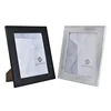 5x7" size large flat plastic photo 13x18cm picture frame with wider profile