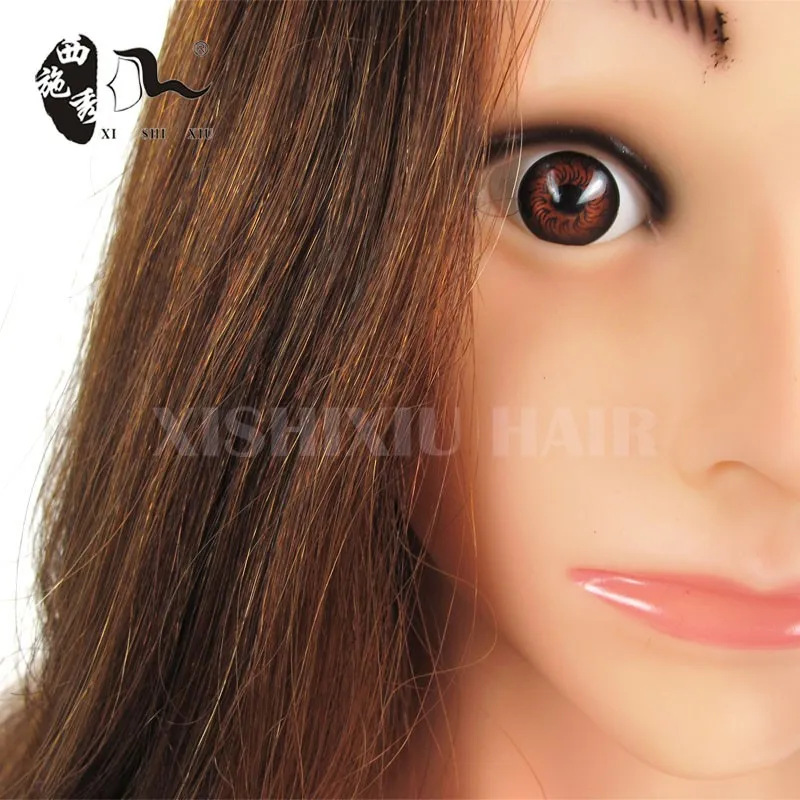 Wholesale Price Hairdressing Training High Quality 100% Human Hair Mannequin Head For Hairdresser training