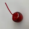 Red cherry LED lights decorated with compote on Christmas Day