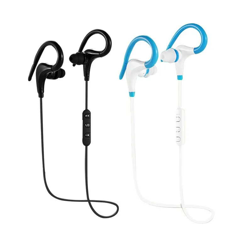 China wholesale stereo ear hook style blue-tooth earphone with customized color and logo - ANKUX.COM
