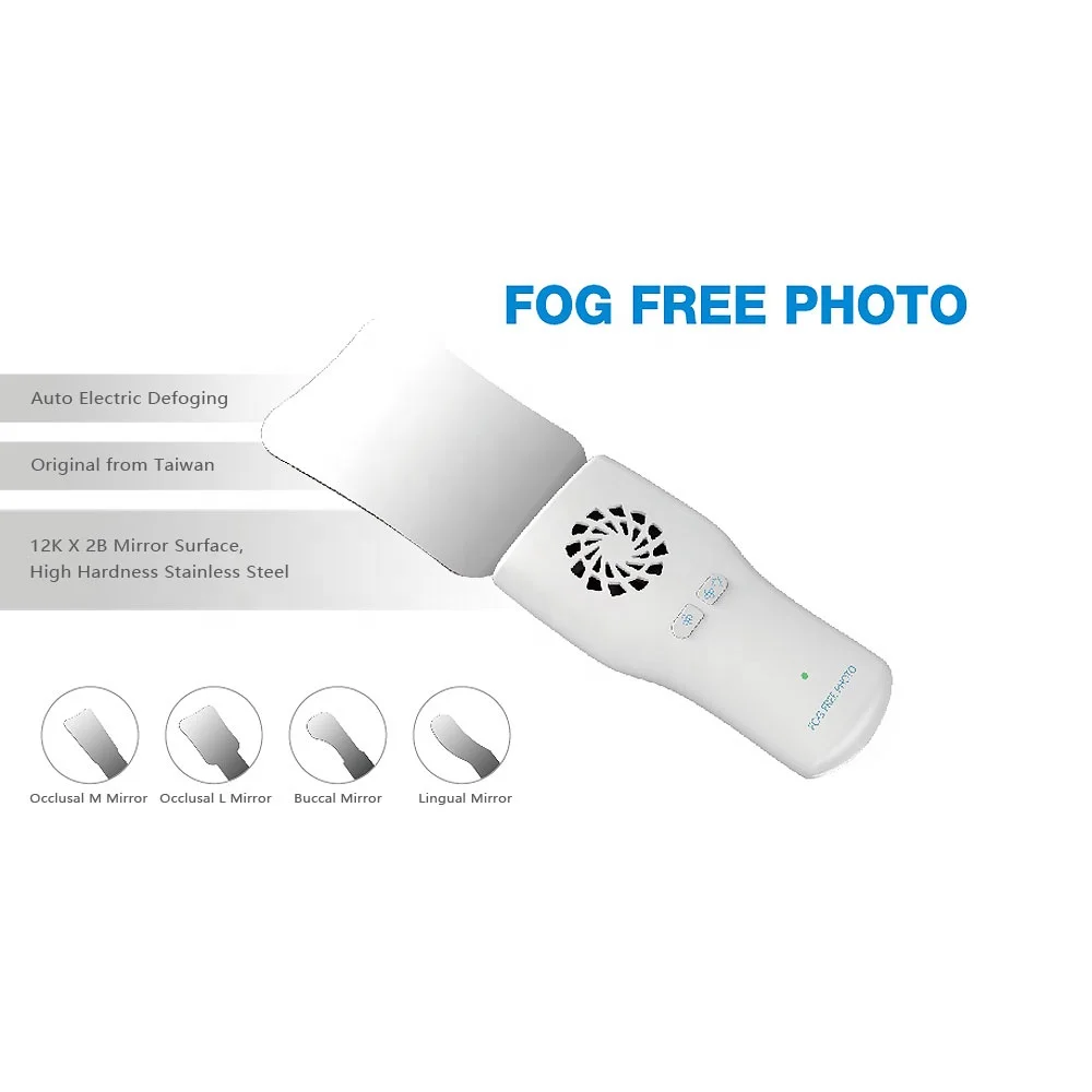 dental clinical fog free photo oral observation mirror with for 4 pcs mirrors