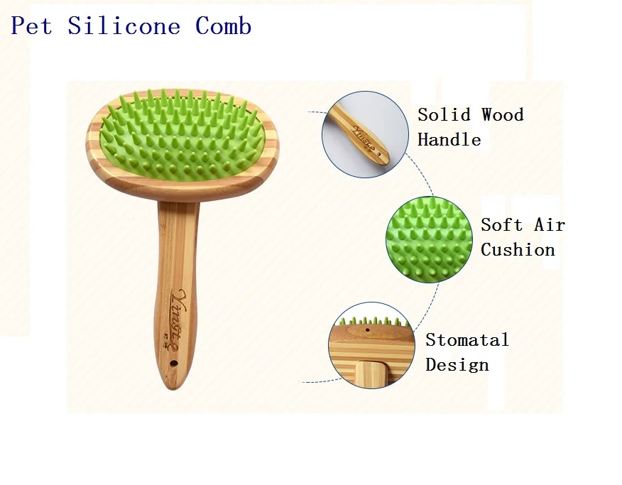 Newest Pet Life Pet Brush Pet Dog Dense Gilling Clean Brush Combo Brush