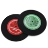 Custom made silicone rubber drinking cup coaster,anti-slip silicone pad mat, silicone cup mat