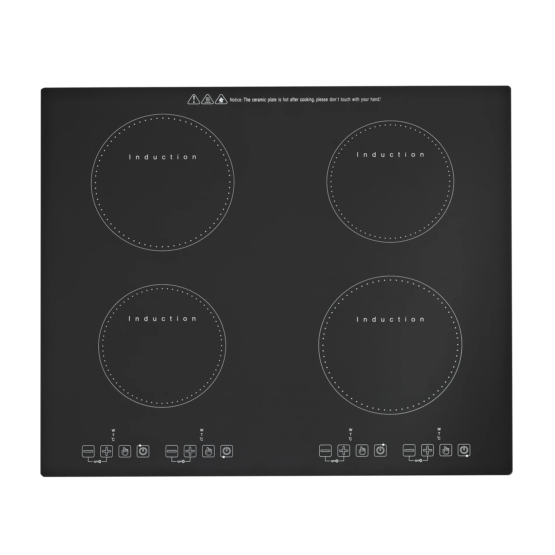 4 hob electric cooker