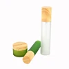 spray white body shaped testure cap 8oz pet plastic eco friendly spray bottles bamboo