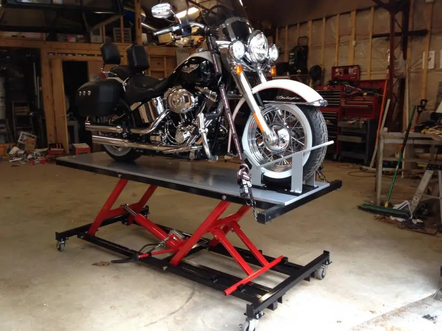 Diy Motorcycle Lift Table - Redline 1500HD Motorcycle ATV Lift Table ...