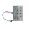 keyboard numeric 12 keys and support without backlight conductive keypads