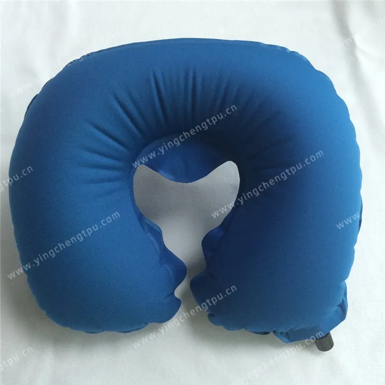 Ultra Light Inflating Travel Neck Pillow C Shape Custom Buy