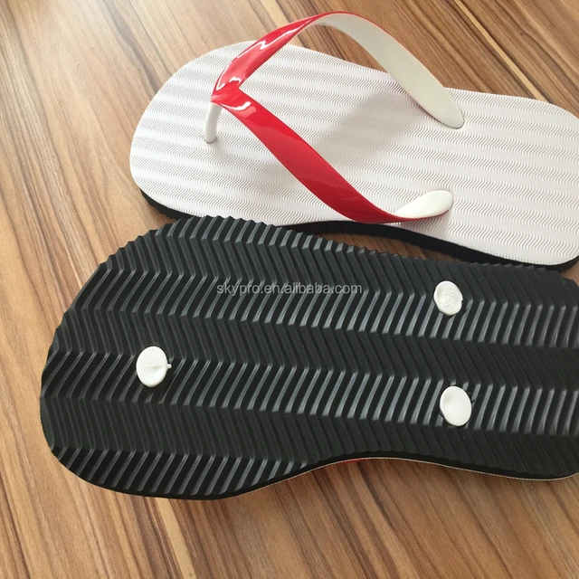 beach rubber flip flops
