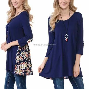women's boutique tunic tops