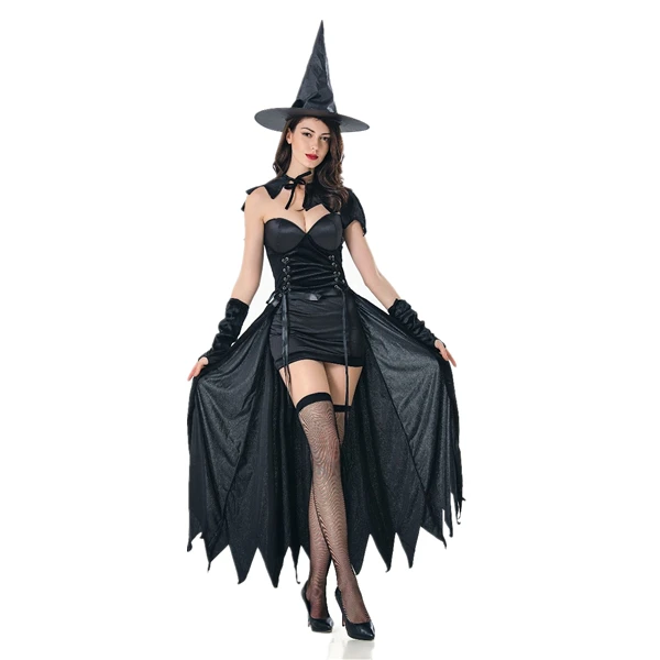 Костюм ведьмы на хэллоуин для женщины