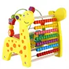 Education toy meth Multi-functional cute deer design tap piona bead calculate toys