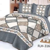 New Design Top Quality Wholesale Cheap Printed Polyester Bedspread
