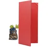 High Quality Customized Restaurant Leather Menu Two View Drink Menu Covers Leather