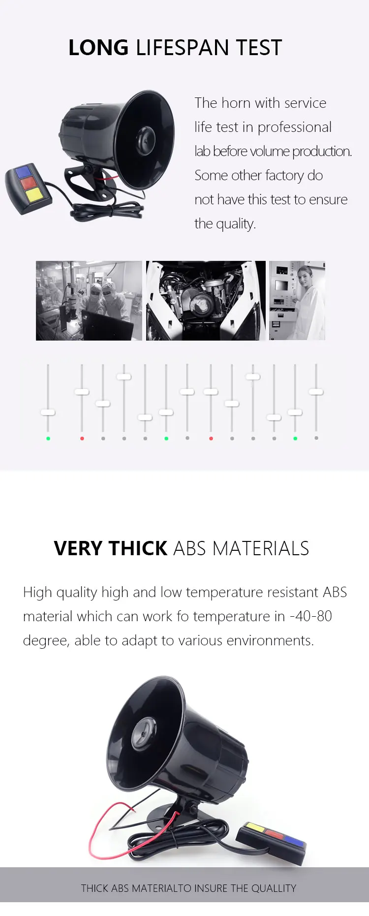 Cheap High Performance Truck Car Alarm Back Horn Car Reverse Horn Buy