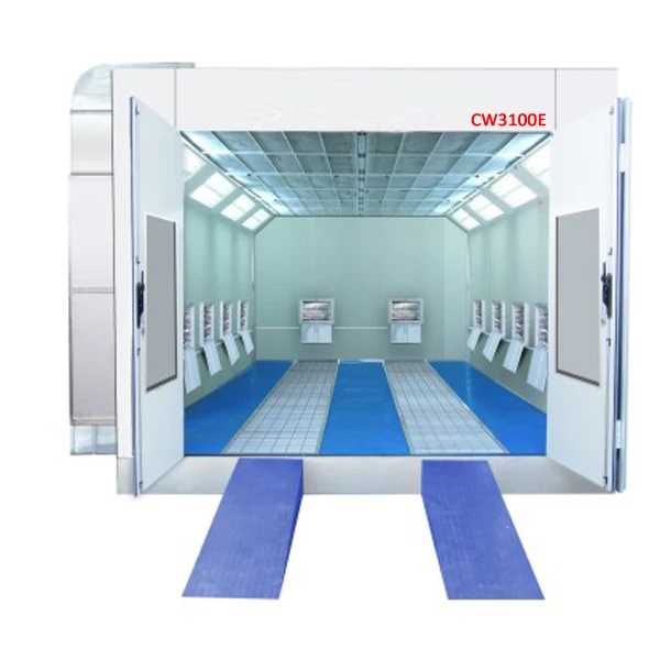High Quality & Best Sale Spray Booth With Infrared Lamp Buy Used