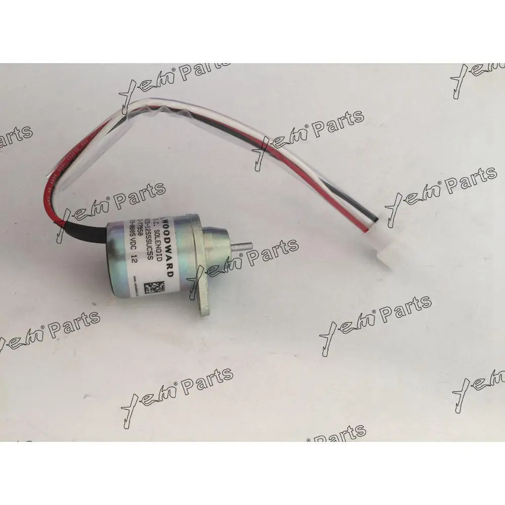 4TNV88 Stop Solenoid 119653-77950 For Yanmar Engine