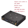 Support auto power on CPU intel 2955U HD+VGA output 1000M Lan 6 USB port Intel HD Graphics windows10 barebone mini pc