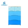 Home Living Room Multifunction Eco-friendly White plastic 3 Layers Jewelry Box Storage Organizer Drawer